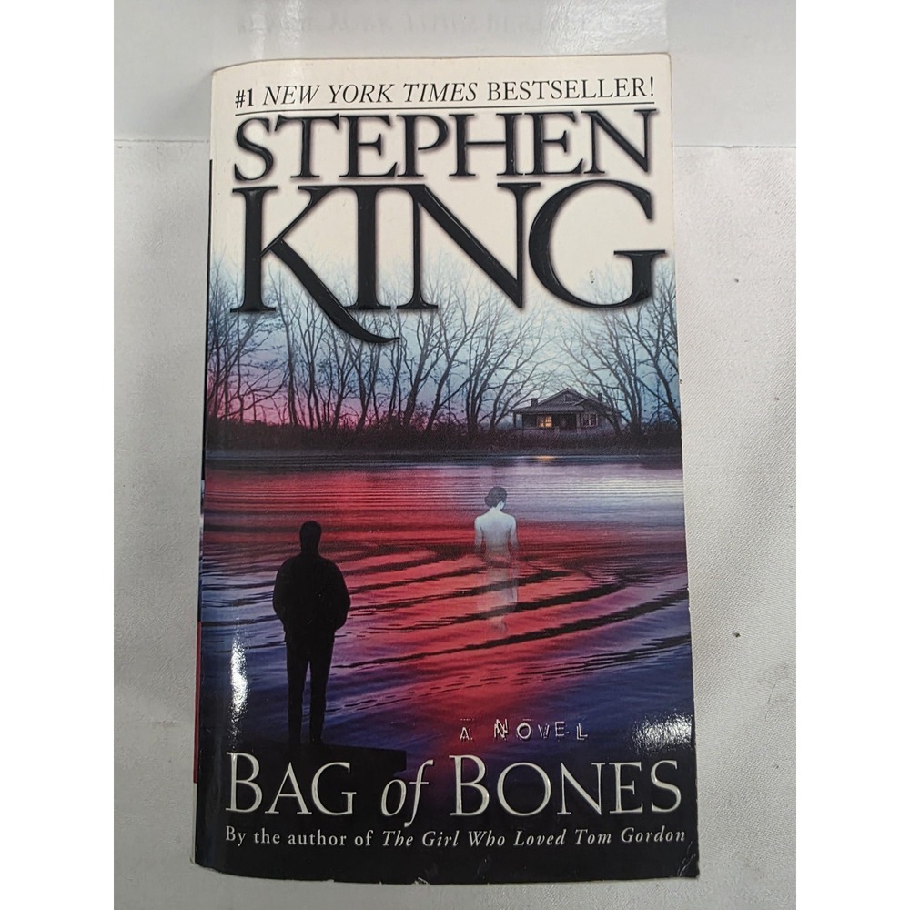 Stephen King Bag of Bones 1999 Pocket Books Paperback Horror 1st Printing